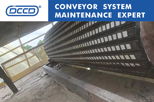 DCCD陶瓷膠板在水泥輸送線上的應用