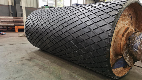 輸送機冷粘滾筒包膠