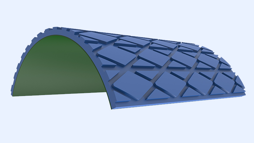超耐磨聚氨酯冷粘包膠